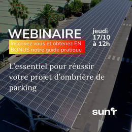 Webinaire : Réussir la solarisation de votre parking avec Sun