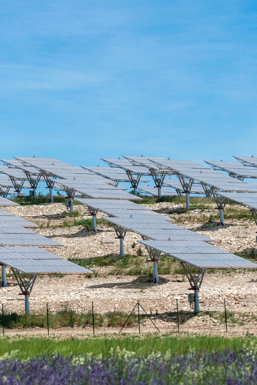 Photo de centrale photovoltaïque Sun'R - Les Omergues 